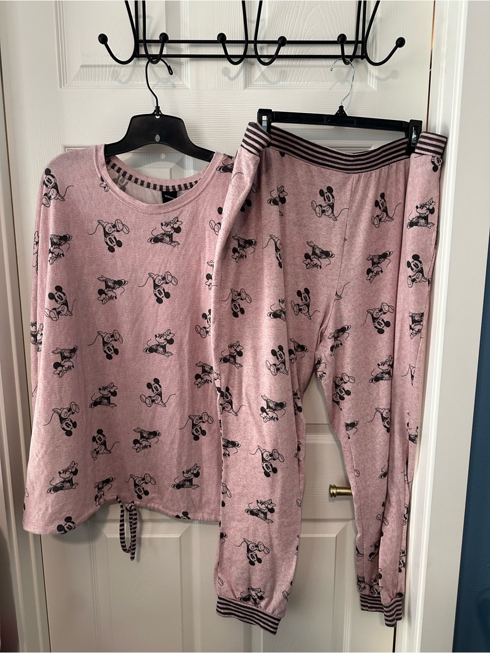 Disney Pink Mickey Mouse Pajama Set
